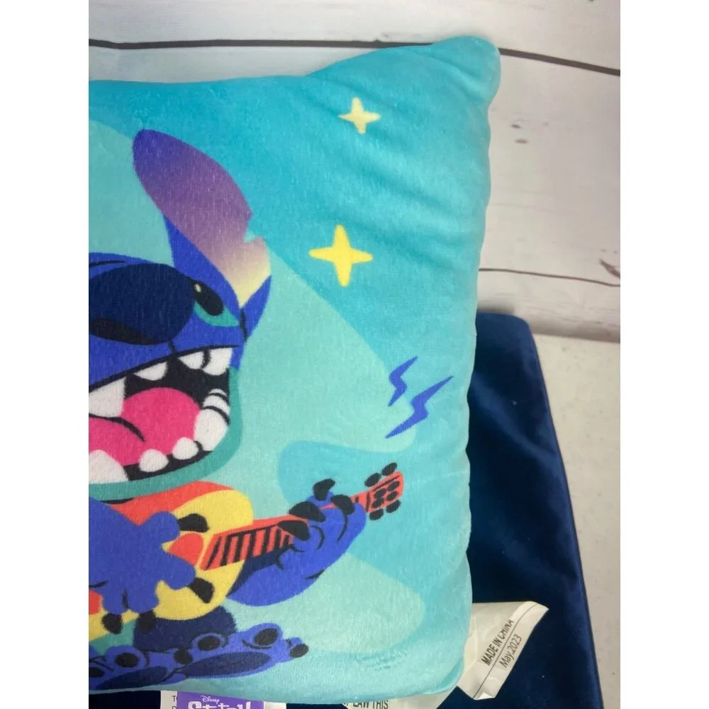 Disney Stitch Decorative Throw Pillow 12 x‎ 12 By Jay Franco & Sons